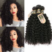 YAVIDA Hair Best Selling Afro Kinky Curly Hair Weave 4 Bundles Indian Virgin Hair Indain Curly Virgin Hair Human Hair Extension