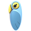 Taiwan Artiart Creative Birds Knife Folding Knife Ceramic Knife Fruit Knife Knife Knife Portable Knife Bird Bird Knife Blue