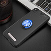 Xiaomi Redmi 4A4X Luxury Metal Ring Magnetic Bracket Shockproof Cooling TPU Phone Case