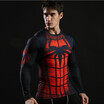 Hot Sale Fitness MMA Compression Shirt Men Anime Bodybuilding Long Sleeve Crossfit 3D Superman Punisher T Shirt Tops Tees