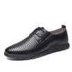 Aokang Aokang Hollow shoes Breathable Business Casual shoes Men Sandals 1818 1805051 Black 41 yards