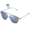 HORIEN Haili En female models gun color mirror frame blue lens coated polarized sunglasses N6329-P03