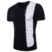 Summer Mens Fashion Casual T Shirt Short Sleeve Pullover Tops