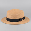 Summer fashion small ceremony hat brimmed straw hat bow Ms England topping cover sun hat beach hats for women