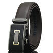 Fashion Designer Belts for Men Sliding Buckle Ratchet Men Belt Automatic Fashion ceinture homme
