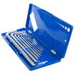 RAYENR hex wrench set hex driver inside hexagonal wrench extra long ball head 9 piece set hex wrench metric NR0004