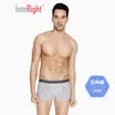 INTERIGHT underwear mens stretch cotton reinforced mesh mesh antibacterial inner boxer 3 boxed mixed color XXL