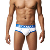 JOCKMAIL Mens Underwear Cushion-Bottom Mens Briefs Invisible Pads Detachable