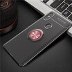 Xiaomi Mix 2S Luxury Metal Ring Magnetic Bracket Shockproof Cooling TPU Phone Case