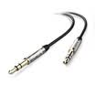 Audio Cable Kiirie 1Pc 33ft 1m Cable Auxiliar Premium Estéreo 35mm para Beats Auriculares iPhones iPods iPads Casa Coche