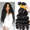 CLAROLAIR Hair Indian Virgin Hair Loose Wave 3 Bundles Raw Indian Hair Loose Wave Virgin Hair Bundle Deals 7A Real Human Hair Bund