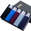 BEJIROG Mens Cotton Boxer Briefs 5pcs Assorted Colors