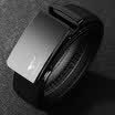 Seven wolves belt mens automatic buckle leather M73821A339-01 black