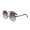 LIKEUS hollow out Fashion Sunglasses Women New Design Female Retro Lens glasses women round metal mirror sun glasses