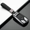 Di Galen 18 Audi car key bag new A4L Q5L Q7 A5 S5 TT key cover protective shell modified mens female sky gray fashion braided key rope