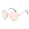 LIKEUS New Arrival Fashion Sunglasses for women half frame metal oversized Eyeglasses female party travel Vintage Sun Glasses
