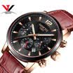 NIBOSI Relojes deportivos para hombres Reloj de pulsera de cuarzo analógico impermeable para hombres Reloj Hombre Montre Homme Relojes para hombres grandes Ejército militar Saat