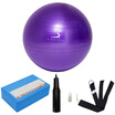 Pierre yoga pieryoga four-piece yoga ball purple stretch belt brick cylinder