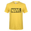 2018 new summer mens cotton MARVEL short-sleeved t-shirt mens trend casual loose sports mens clothing