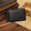 Mens Fashion Slim Credit Card Holder Faux Leather Wallet Coin Money Bag Purse