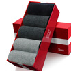 Heng Yuan Xiang Ben life red socks cotton socks thick section Fu word red 5 double loaded