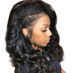 CARA 360 Lace Frontal Wig 180 Density 9A Brazilian Body Wave Lace Front Human Hair Wigs Pre Plucked With Baby Hair