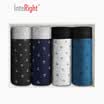 INTERIGHT underwear mens sports wind stretch cotton mens boxers 4 boxed mixed color C XXL