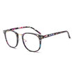 LIKEUS women optical glasses frame eyewear Square rievt eyeglasses frame clear glasses Metal alloys Vintage quality eyeglasses