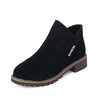 Las mujeres de moda Martin Boots Otoño Invierno Botas Classic Zipper Nieve Botines Invierno Suede Warm Fur Plush Mujeres Zapatos Las mujeres de moda Martin Boots Otoño Invierno Botas Classic Zipper Nieve Botines Invierno Suede Warm Fur Plush Mujeres Zapatos