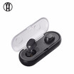 TWS-16 Double Bluetooth Earbuds With Charge Dock with Noise Cancelling Bluetooth 42 Sports Headphones Build-in Mic Wireless