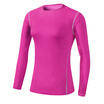 Hot Women Fitness Tight female T-shirt Training Sport Suit Running Sportswear
