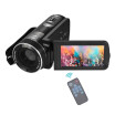 1080P Full HD Digital Video Camera Camcorder 16¡Á Digital Zoom with Digital Rotation LCD Touch Screen Max 24 Mega Pixels Support