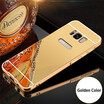 For Samsung Note 8 S8 S9 Mirror Plating Aluminum Bumper Acrylic PC Case For Samsung Galaxy S8 S9 Plus Luxury Back Cover Coque