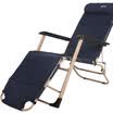 Red camping recliner lunch break folding chair nap chair office simple bed saddle bed outdoor beach chair Y201 zhang qing suede cotton pad