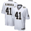 Mens New Orleans Saints Alvin Kamara Nike White Game Jersey
