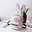 2018 Bunny Girlie Backpack Chao Meng College Korean Version of Cute Schoolbag