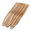 BHF Hair Tape Hair Extension Unprocessed Malaysian Hair All Color Straight Hair Russian Cuticle Pu Skin Weft 20Pcs 50g