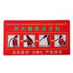 Teng Chi CT fire fluorescent safety export luminous light stickers evacuation signs direction signs luminous waterproof&wear-resistant warning stickers A01 straight safety exit