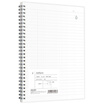 Deli deli B570 sheet zero series coil this spiral soft copybook horizontal line notebook notebook LB570