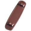 Billingham SP50 leather shoulder strap comfortable non-slip shoulder pad black leather