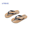 UREVO Cork Flip-Flops Beach Casual Sandal Men Women Lovers Shoes