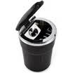 Free YSK01 car key chain zinc alloy paste leather can put remote control key black