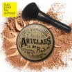 Too cool for school three-color three-dimensional repair capacity powder set powder 95g makeup brush