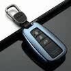 Di Galen 18 Toyota New Camry Key Bag Prado Key Set Metal Case Car Keychain Refit Mens Female Charm Blue Leather Keychain