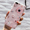 Flower Silicon Phone Case For iPhone 7 8 Plus Rose Floral Leaves Cases For iPhone X 8 7 6 6S Plus 5 5S SE Soft TPU Cover