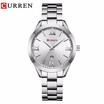 CURREN 9007 Top Luxury Brand Women Quartz Watch Ladies wristwatches relogio feminino rose gold
