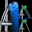 BRELONG LED Shower Head Can Adjust The Water Temperature Multi-functional Three-color Nozzle