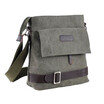 Mens Canvas Crossbody Hiking Military Messenger Sling Shoulder Bag Satchel New