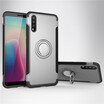 Huawei P20P20 ProP20 Lite Armor Car Magnetic Suction Ring Bracket Silicon TPU Hard PC Phone Case