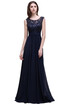 A-line Lace Evening Prom Dress Long Formal Bridesmaid Party Gown Mother Of The Bride Gown